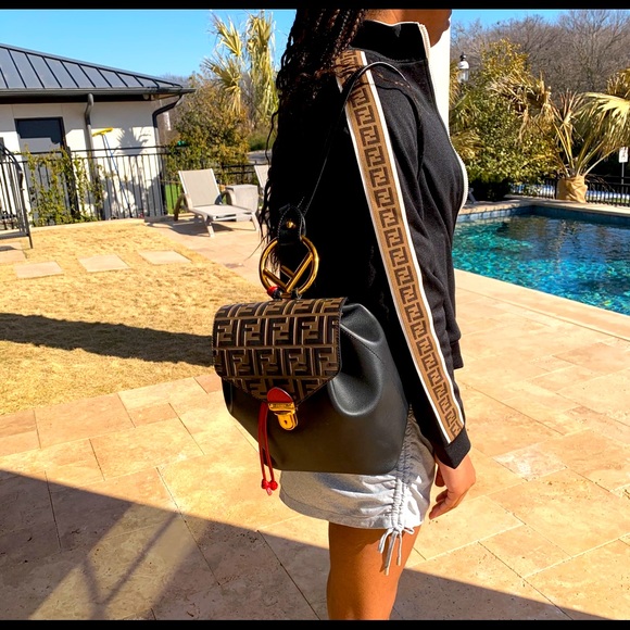 Fendi Black Logo Track Jacket - Picture 2 of 15